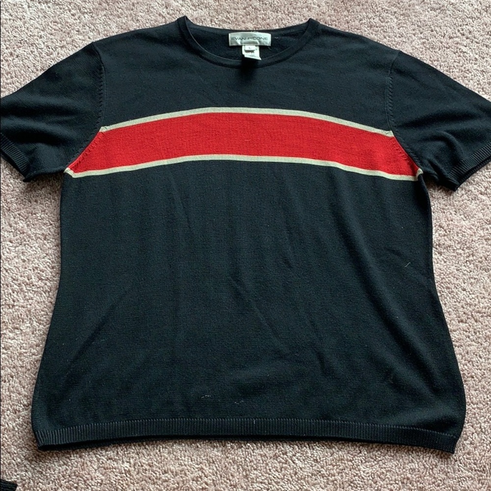 Evan Picone top size large